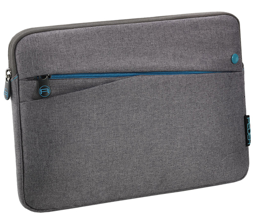 PEDEA Fashion - Tasche für Tablet - Nylon - Grau - 12.9 - für Apple 12.9-inch iPad Pro (1. Generation, 2. Generation), Ansicht 4