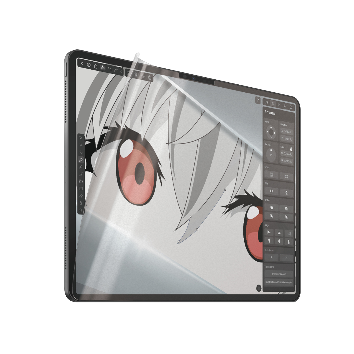 PanzerGlass Bildschirmschutz für Tablet - ultrabreite Passform - Folie - für Apple 13-inch iPad Air (M2, M3), Ansicht 2