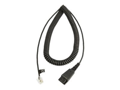 Jabra 8800 01 - Headsetadapter - 2 m - für Jabra GN 2100 Flex-Boom 3-in-1, GN 2100 Micro-Boom 3-in-1, GN 2200 Flex