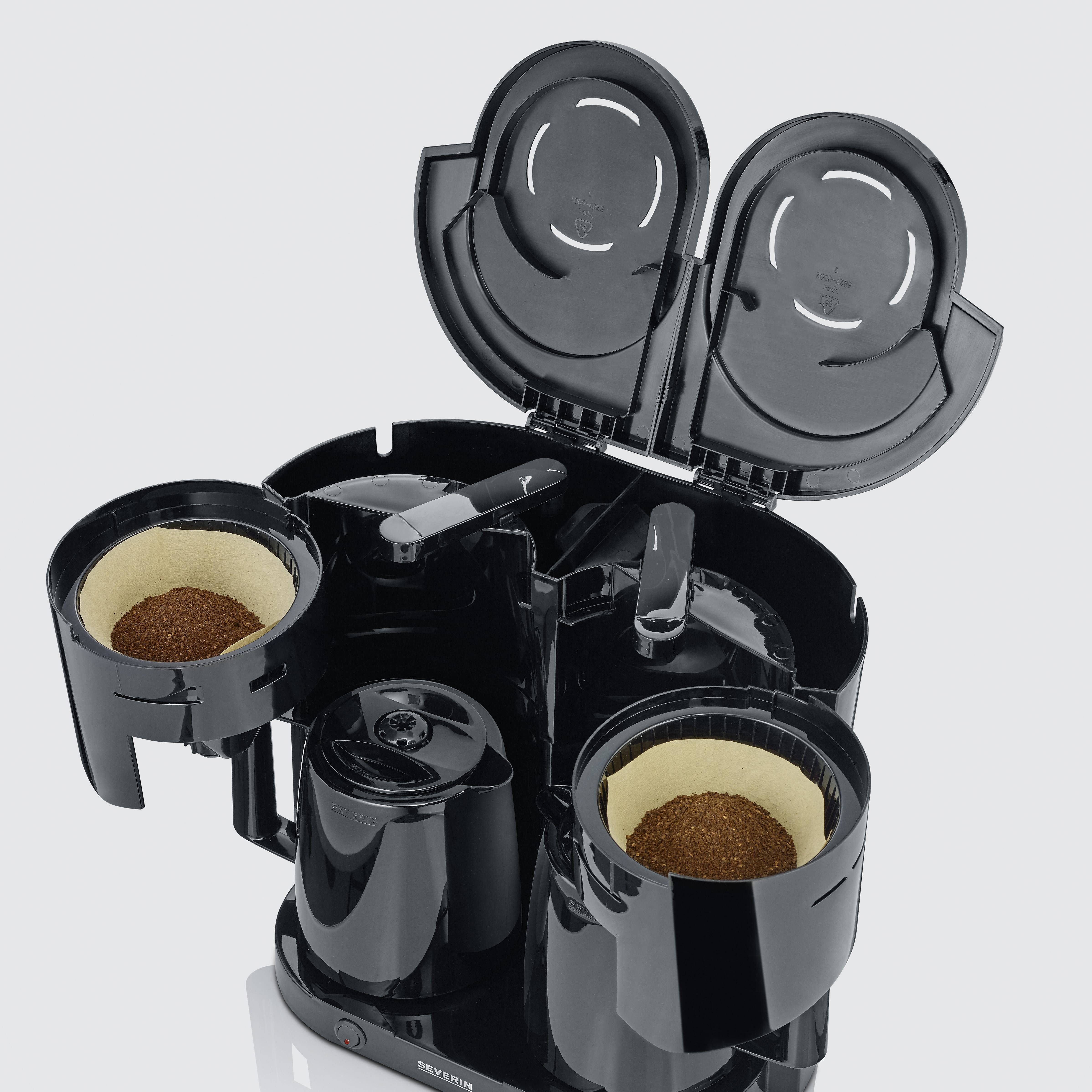 SEVERIN KA 9315 - Duo-Filterkaffeemaschine, Ansicht 2