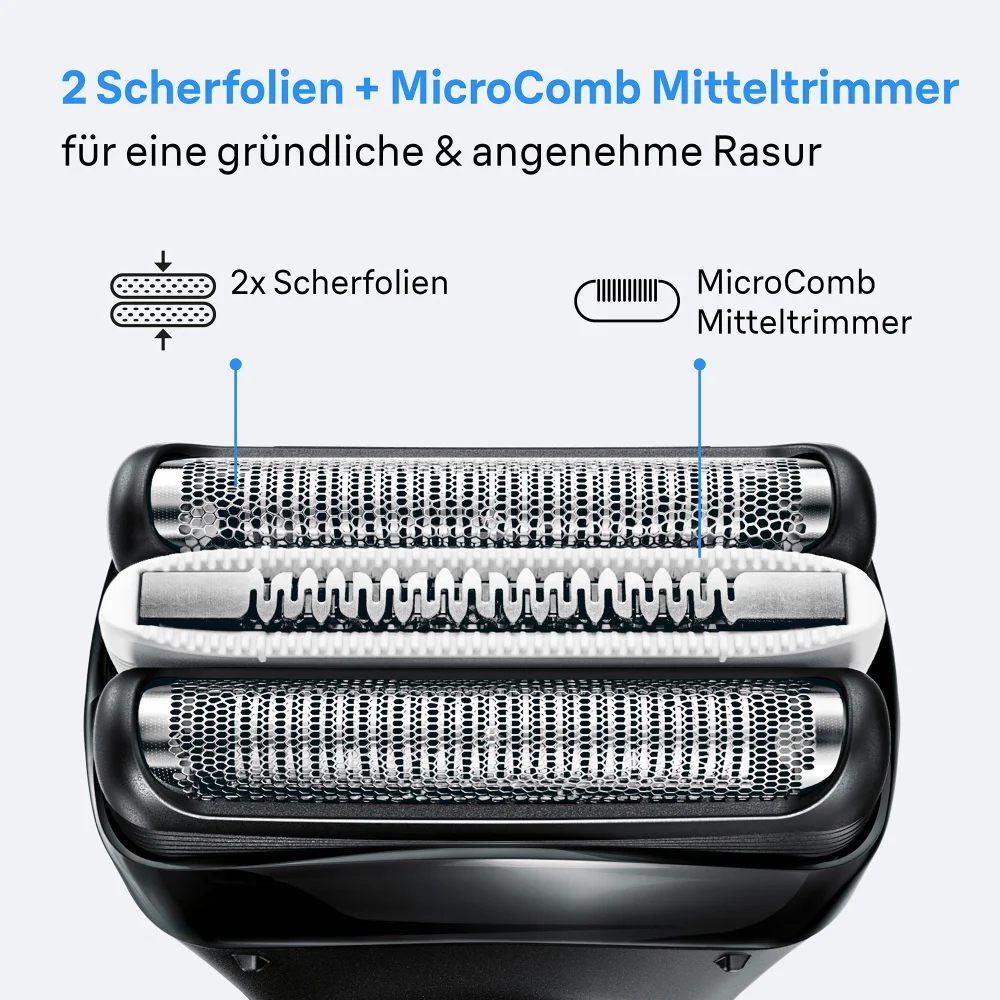 Braun Scherkopf Rasierer-Zubehör Kombipack 32B, Ansicht 3
