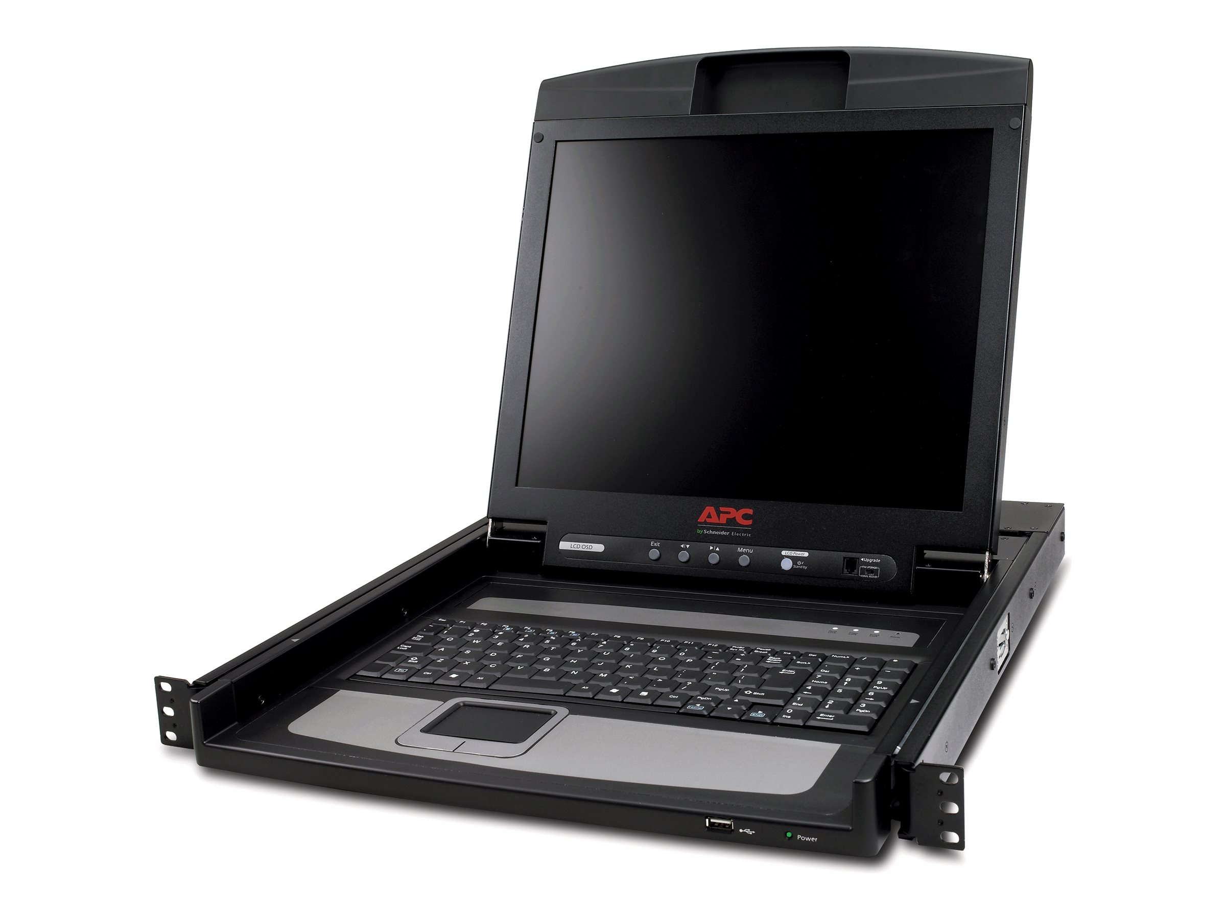 APC LCD Console - KVM-Konsole - 43.2 cm (17)