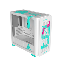 ASUS PC-Gehäuse A23 Hatsune Miku Edition Türkis Weiss - Gehäuse - ATX