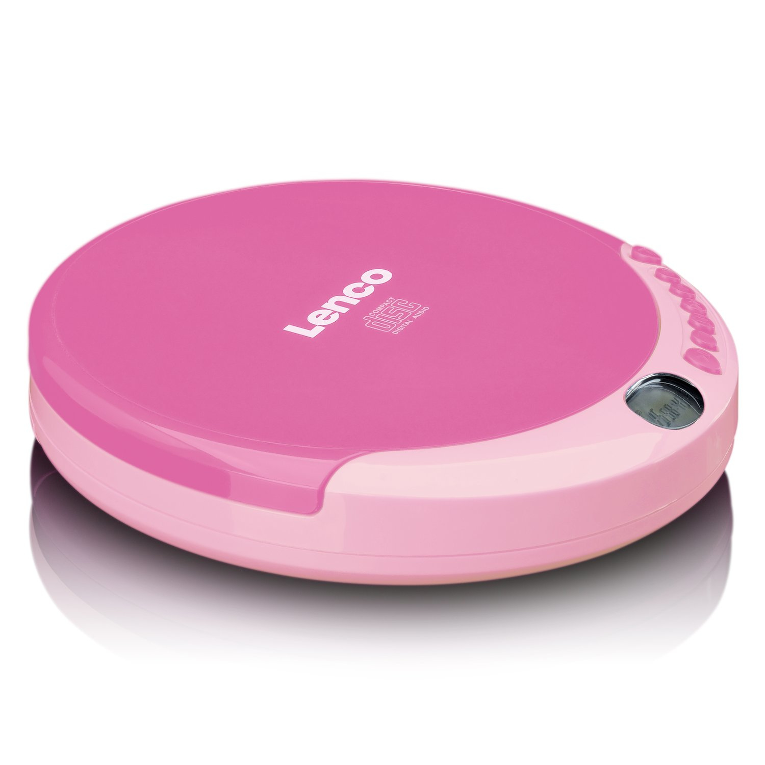 Lenco CD-011 - CD-Player - pink, Ansicht 2