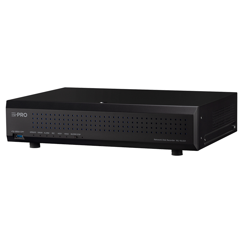 i-PRO Netzwerkrekorder WJ-NU301KG 16 Kanal ohne HDD - 0,1 Gbps - TCP/IP, Ansicht 2