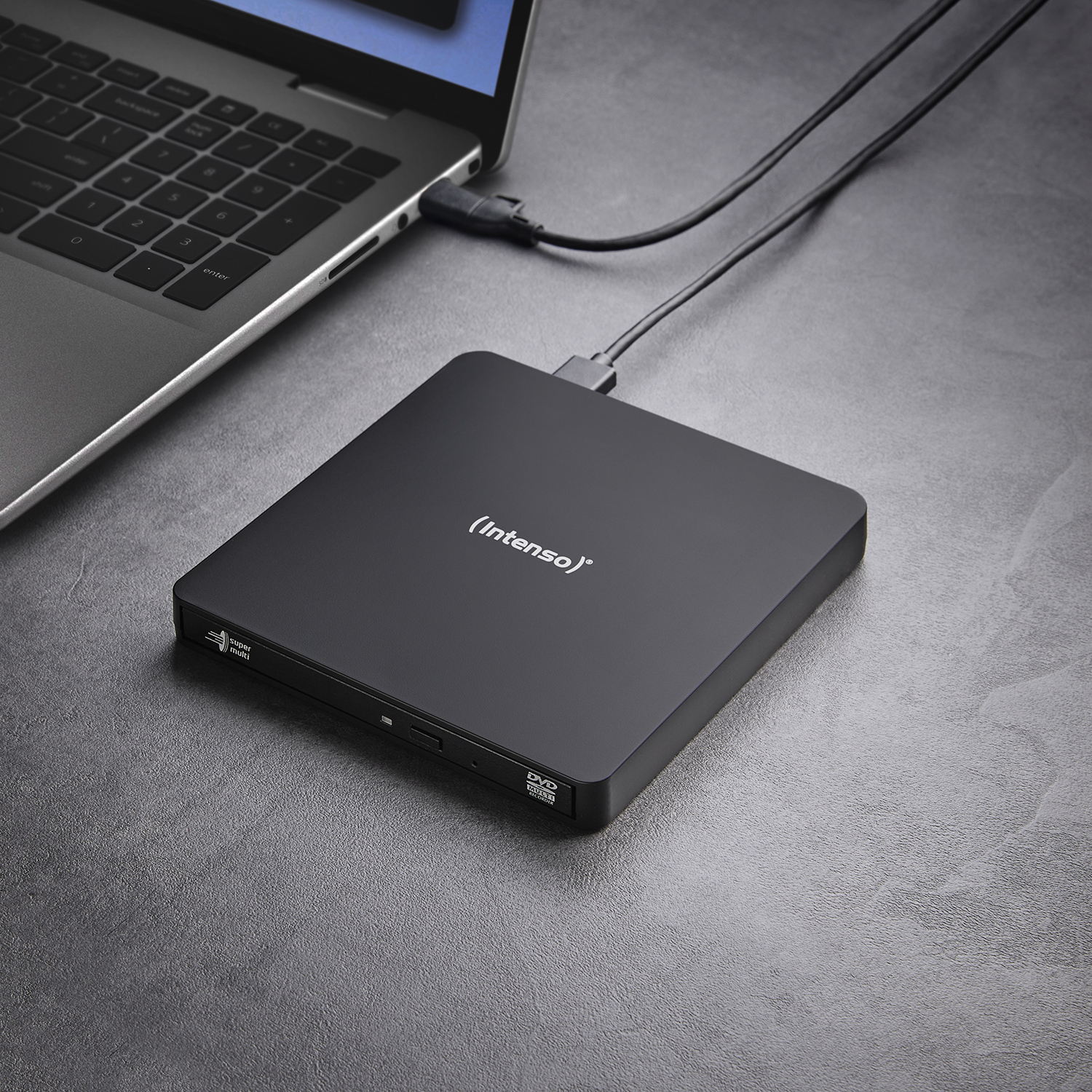 Intenso Writer CD-DVD EOD 400D USB 3.2 Gen1 black, Ansicht 2