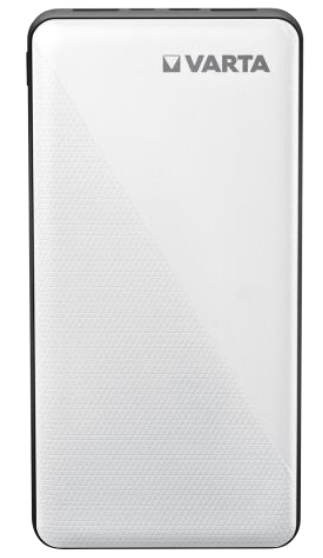 Varta Energy - Powerbank - 20000 mAh - 74 Wh - 15 Watt - 3 Ausgabeanschlussstellen (2 x USB, USB-C), Ansicht 3