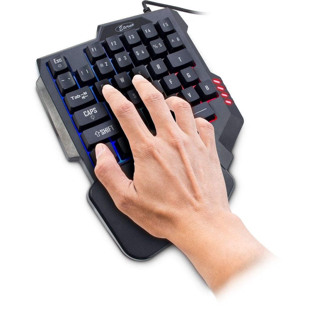 Inter-Tech Eterno KB-3035 - Tastenfeld - Hintergrundbeleuchtung, Ansicht 3