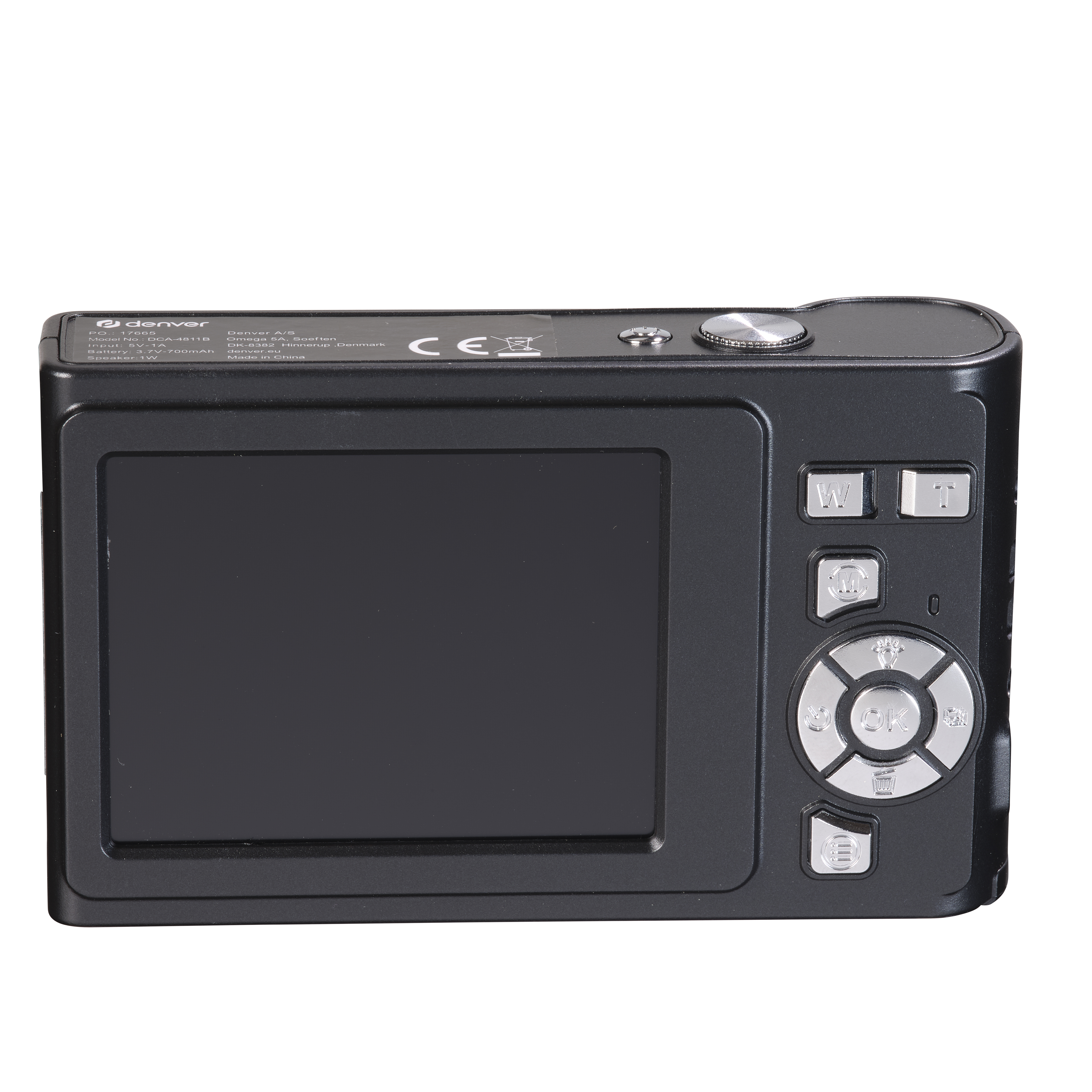 Inter Sales DENVER DCA-4811 - Digitalkamera - Kompaktkamera - 5.0 MPix / 48.0 MP (interpoliert), Ansicht 2