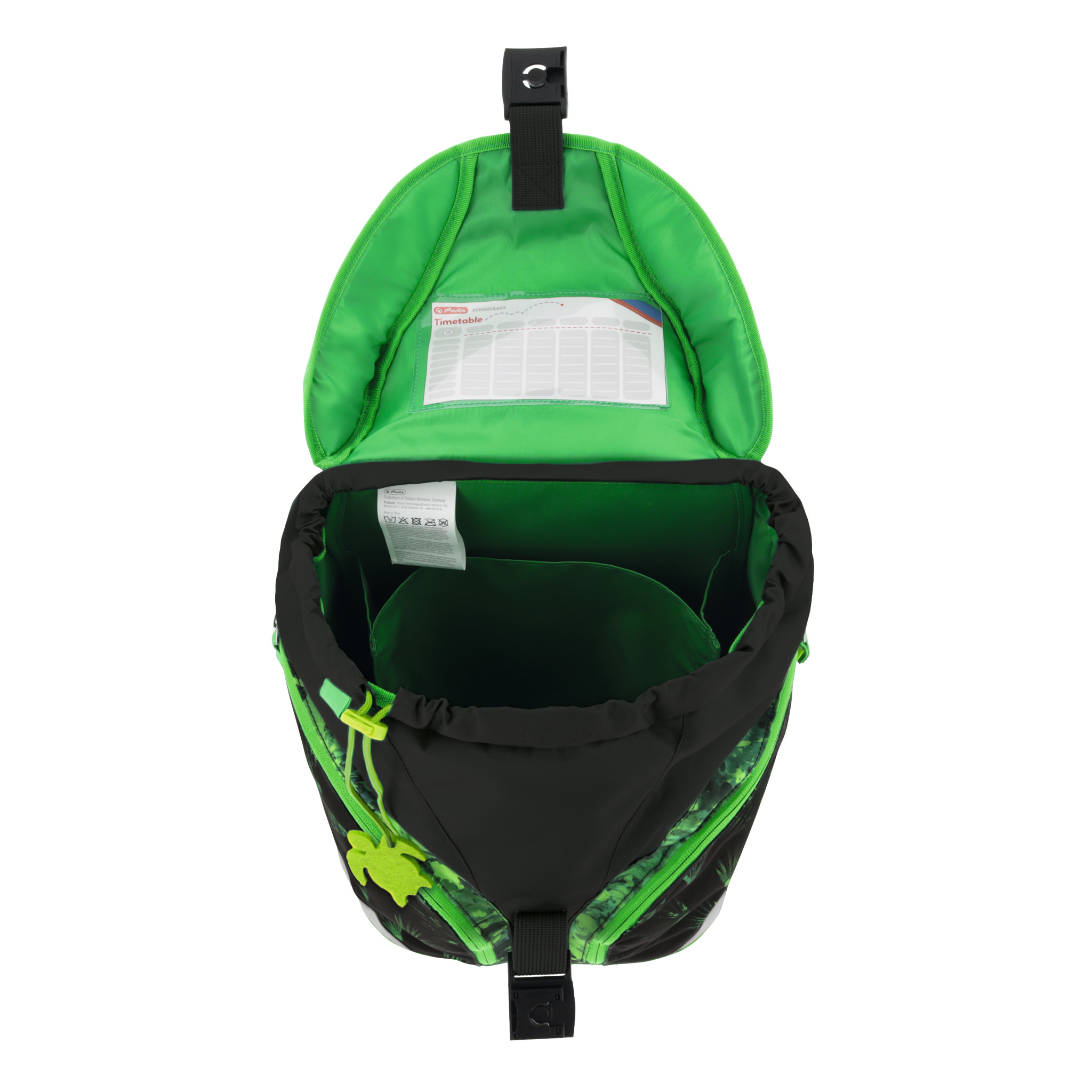 Herlitz SoftLight Plus Greenline Explorer - Federmäppchen - Schultasche - Sporttasche - Junge - Rucksack - 18 l, Ansicht 2