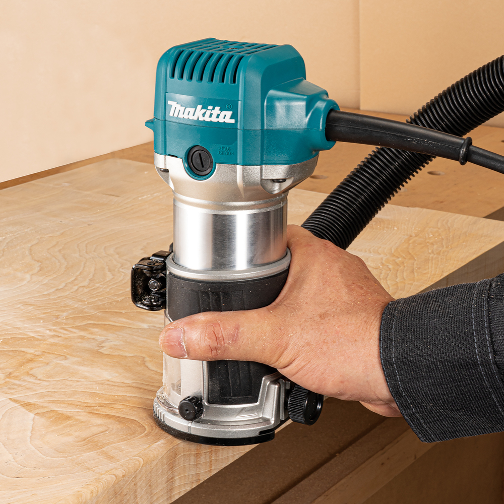 Makita RT0702CX2J - Renovierungsfräse - 710 W, Ansicht 2