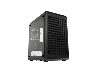 Cooler Master Q300L V2 - MT - micro ATX - Seitenteil mit Fenster (gehärtetes Glas)