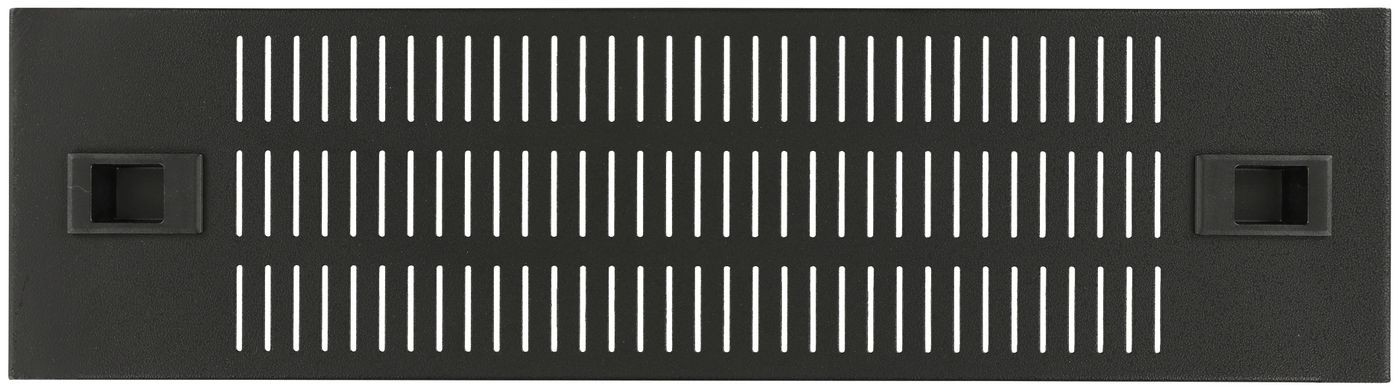 Lanview RAB410BL - Schwarz - Stahl - 3U - 19 - 482 mm - 15 mm, Ansicht 2