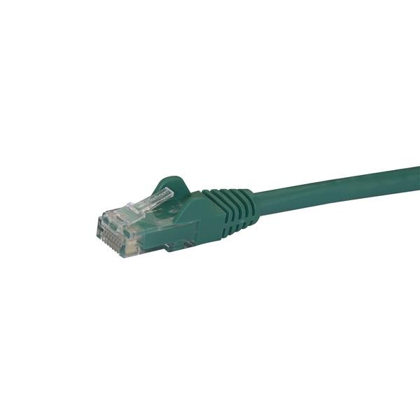 StarTech.com 1m Cat6 Gigabit UTP Patchkabel Snagless - Cat.6 RJ45 Netzwerkkabel mit Schutzmanschette - Grün - St/St, Ansicht 4