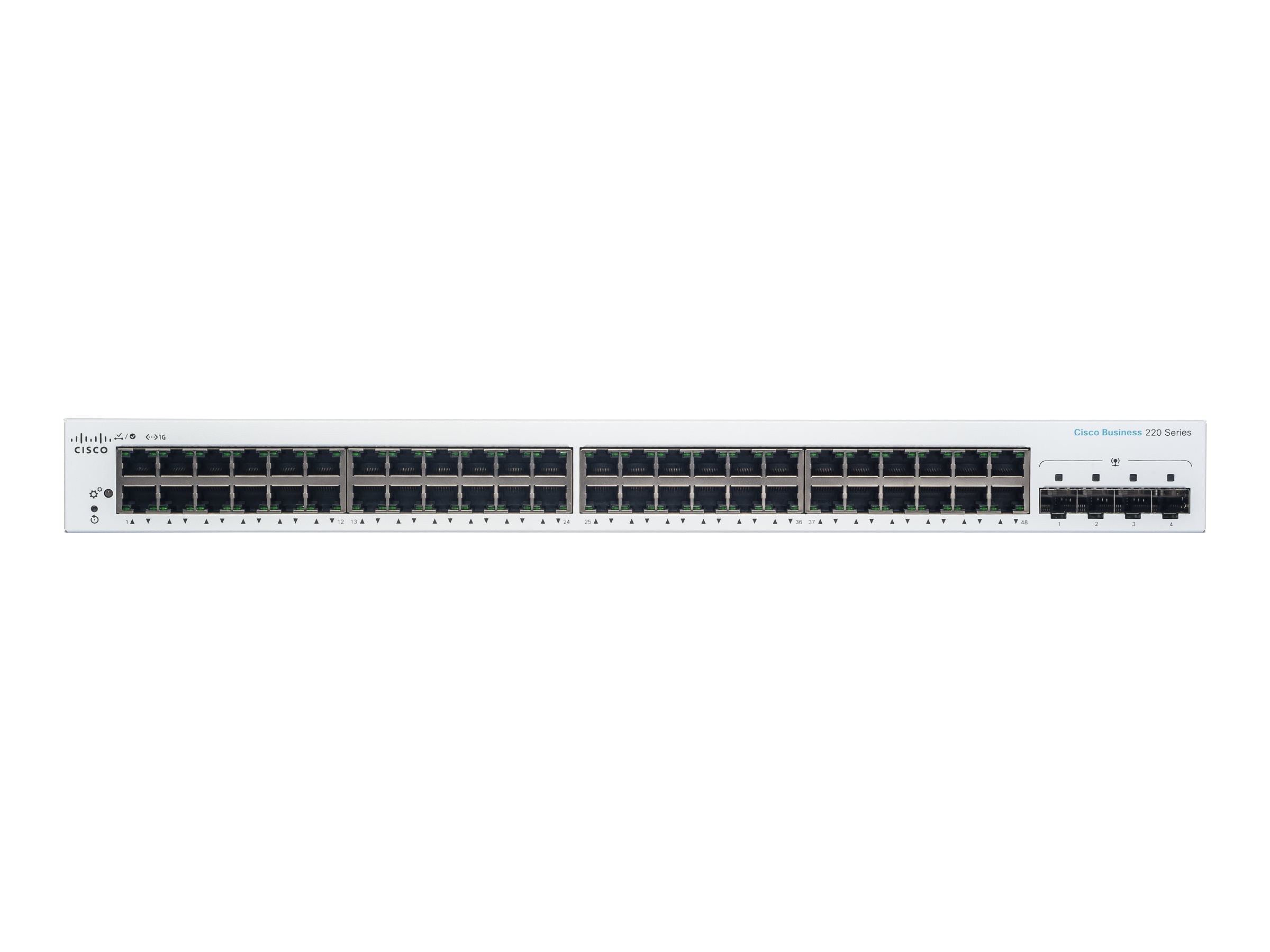 CISCO CBS220 SMART 48-PORT GE 4X1G (CBS220-48T-4G-EU)