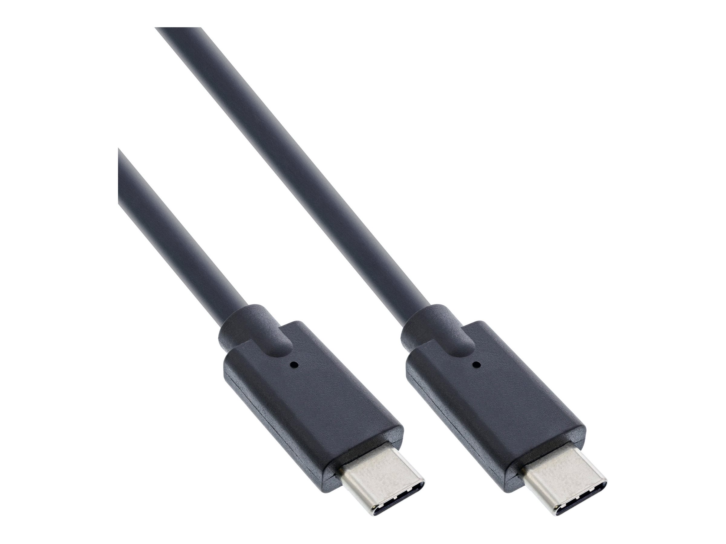 InLine USB 3.2 Gen.2x2 Kabel - USB-C SteckerStecker - schwarz - 2m