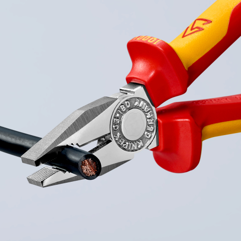 KNIPEX 03 06 180 Kombizange verchromt, Ansicht 3