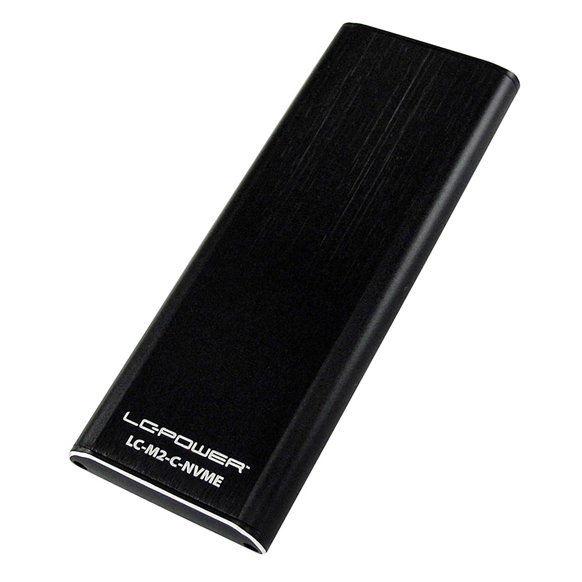 LC-Power USB3.1 LC-M2-C-NVMe f. M.2 Ssd Laufwerks-GehA¤use - Laufwerks-Gehäuse - 2"