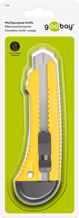 Goobay MESSER S1 - Cuttermesser Standard 18 mm Abbrechklingen 155, Ansicht 2