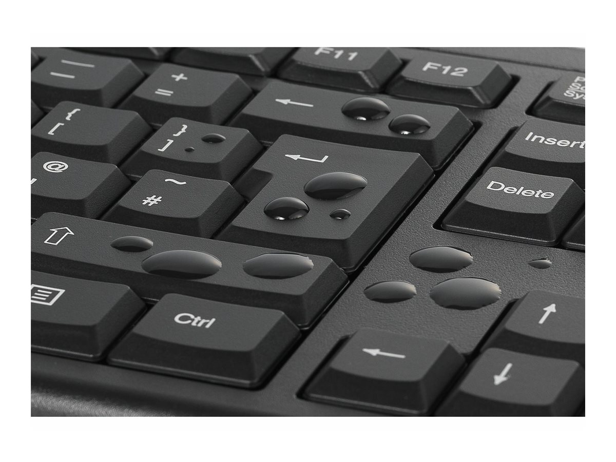 Kensington KM150 EQ - Tastatur-und-Maus-Set - full size