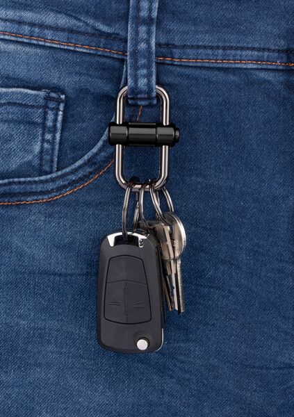 Troika Schlüsselanhänger 2-WAY KEY schwarz, Ansicht 3