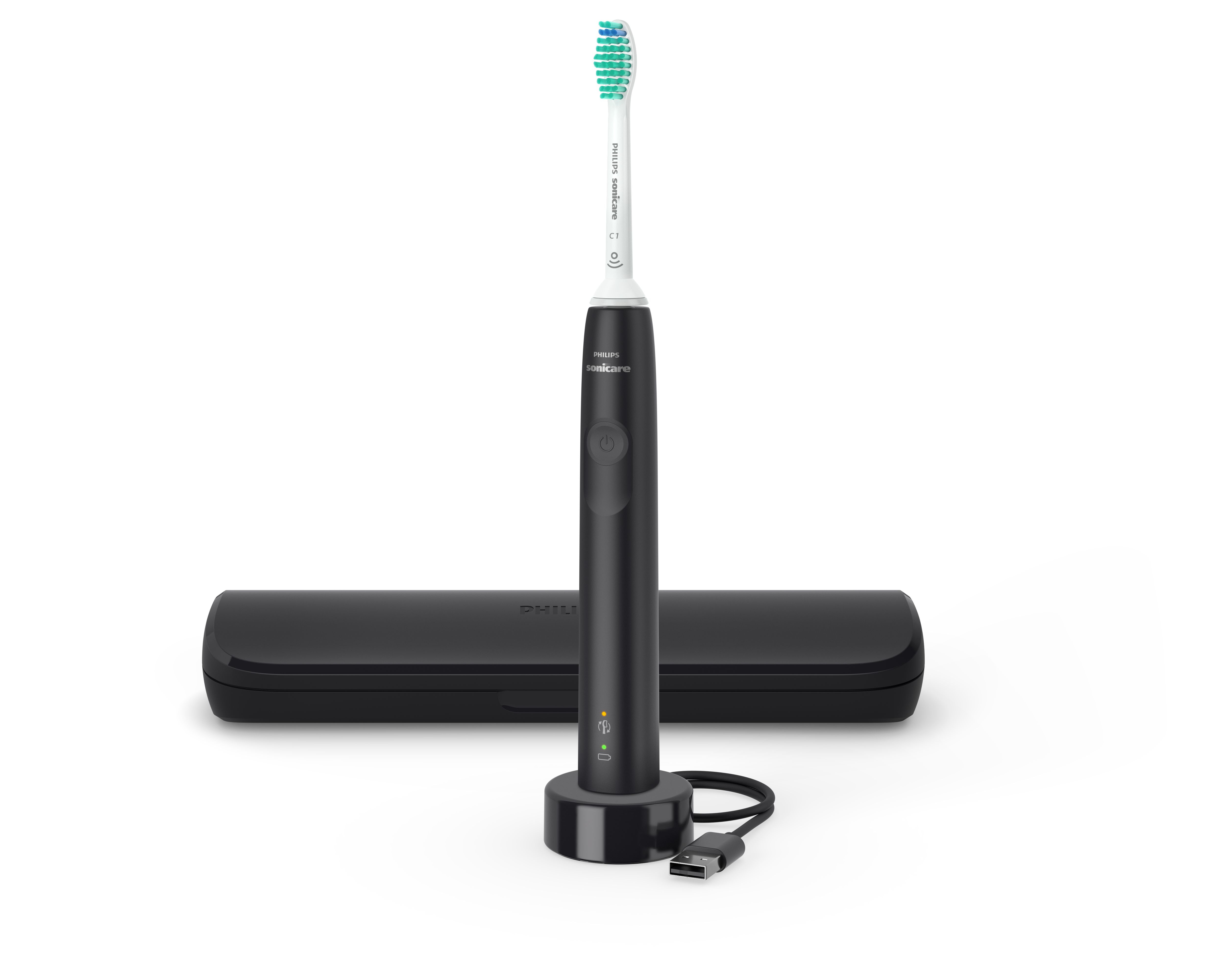 Philips Sonicare 3100 series HX3673 - Zahnbürste - schwarz, Ansicht 2