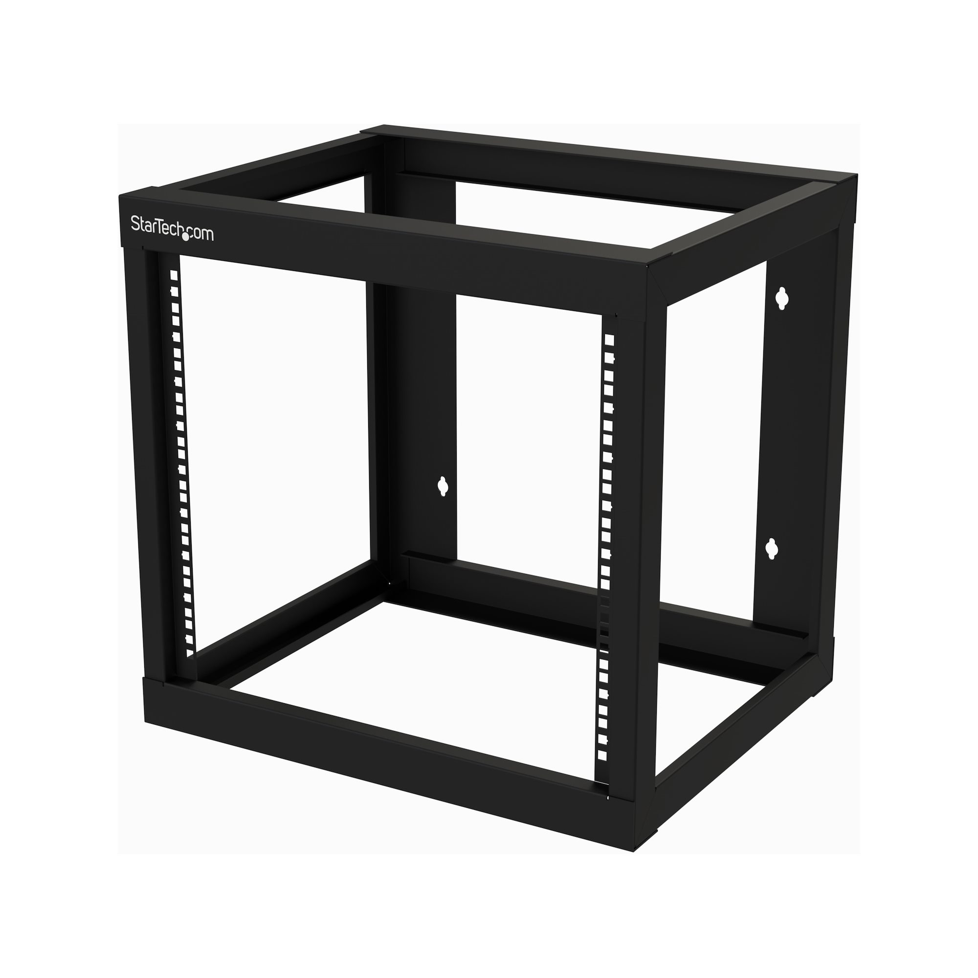 StarTech.com 9U 19 Wall Mount Network Rack 17 Deep 2 Post Open Frame for Server Room/Data/AV/IT/Communication, Ansicht 2