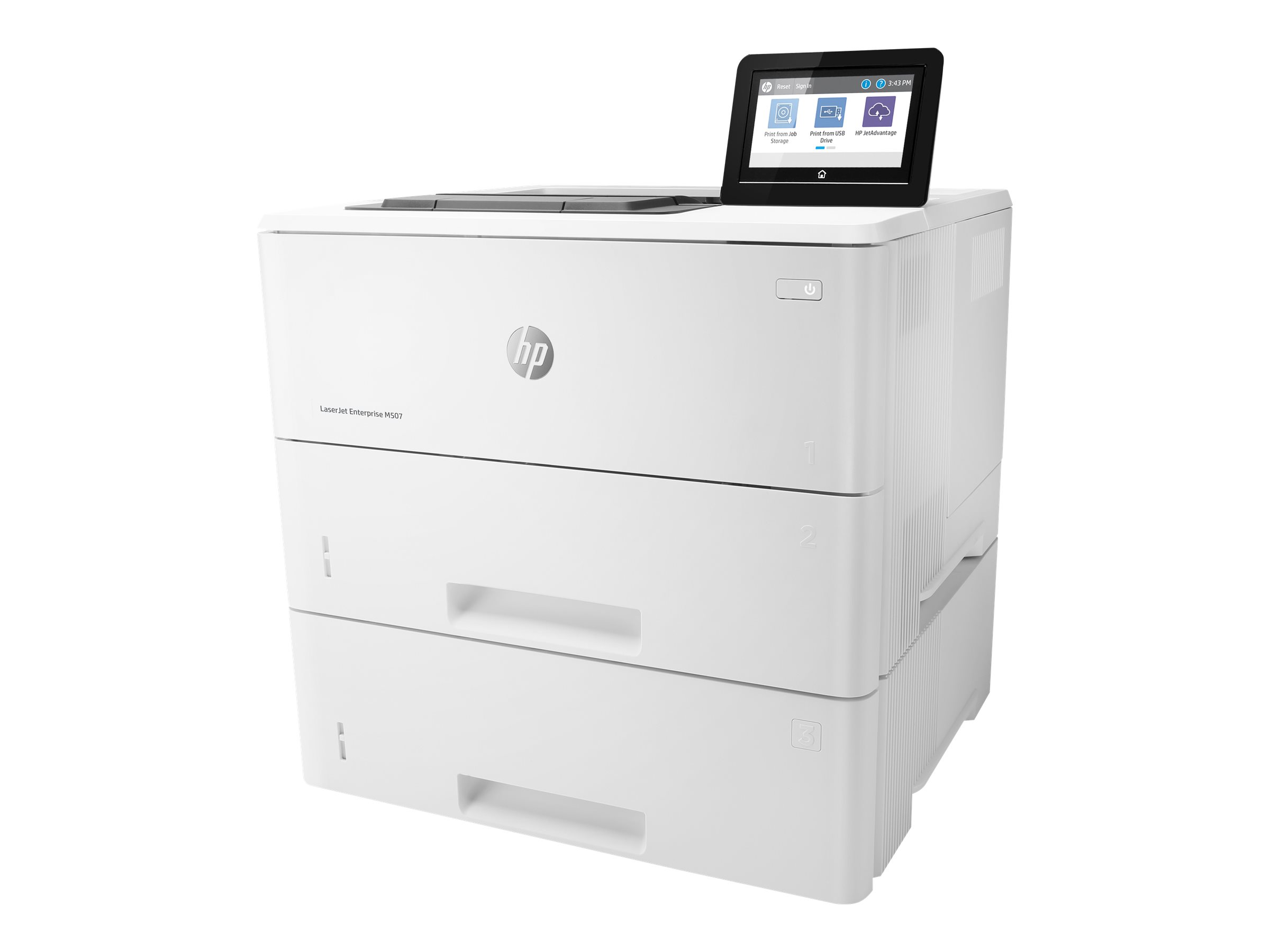 HP LaserJet Enterprise M507x - Drucker - monochrom