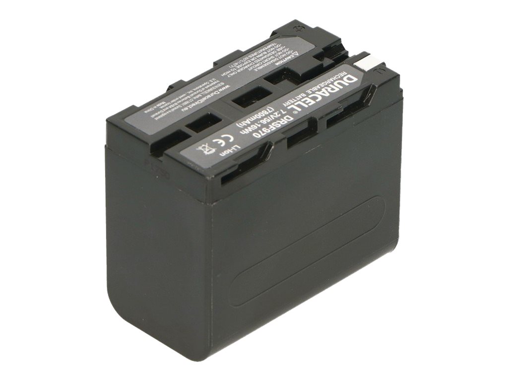 Duracell Batterie - Li-Ion - 7800 mAh - für Sony CVX-V18, DSR-PD150, PD170, Ansicht 4