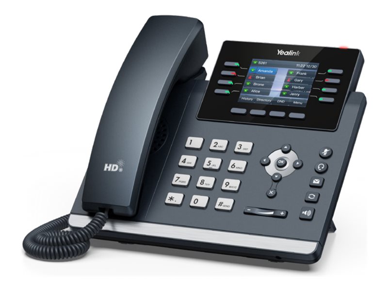 Yealink SIP-T44U - VoIP-Telefon mit Rufnummernanzeige