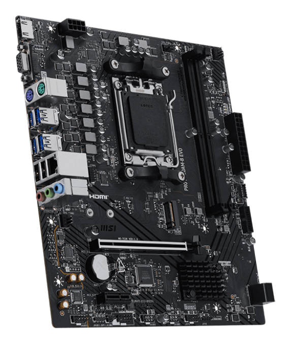 MSI PRO A620AM-B EVO - Mainboard - mATX, Ansicht 4