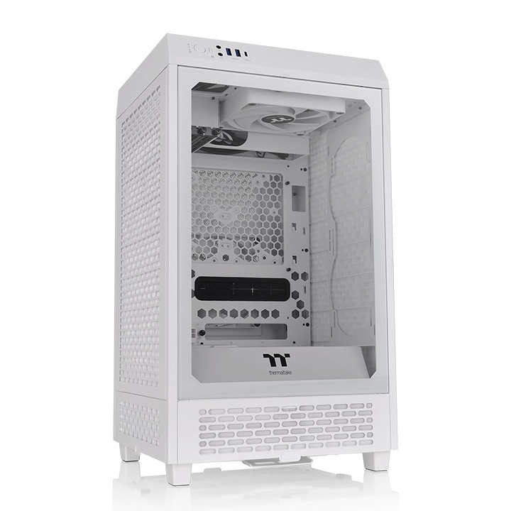 Thermaltake The Tower 200 - Mini Tower - PC - Weiß - Mini-ITX - SPCC - 20 cm, Ansicht 2