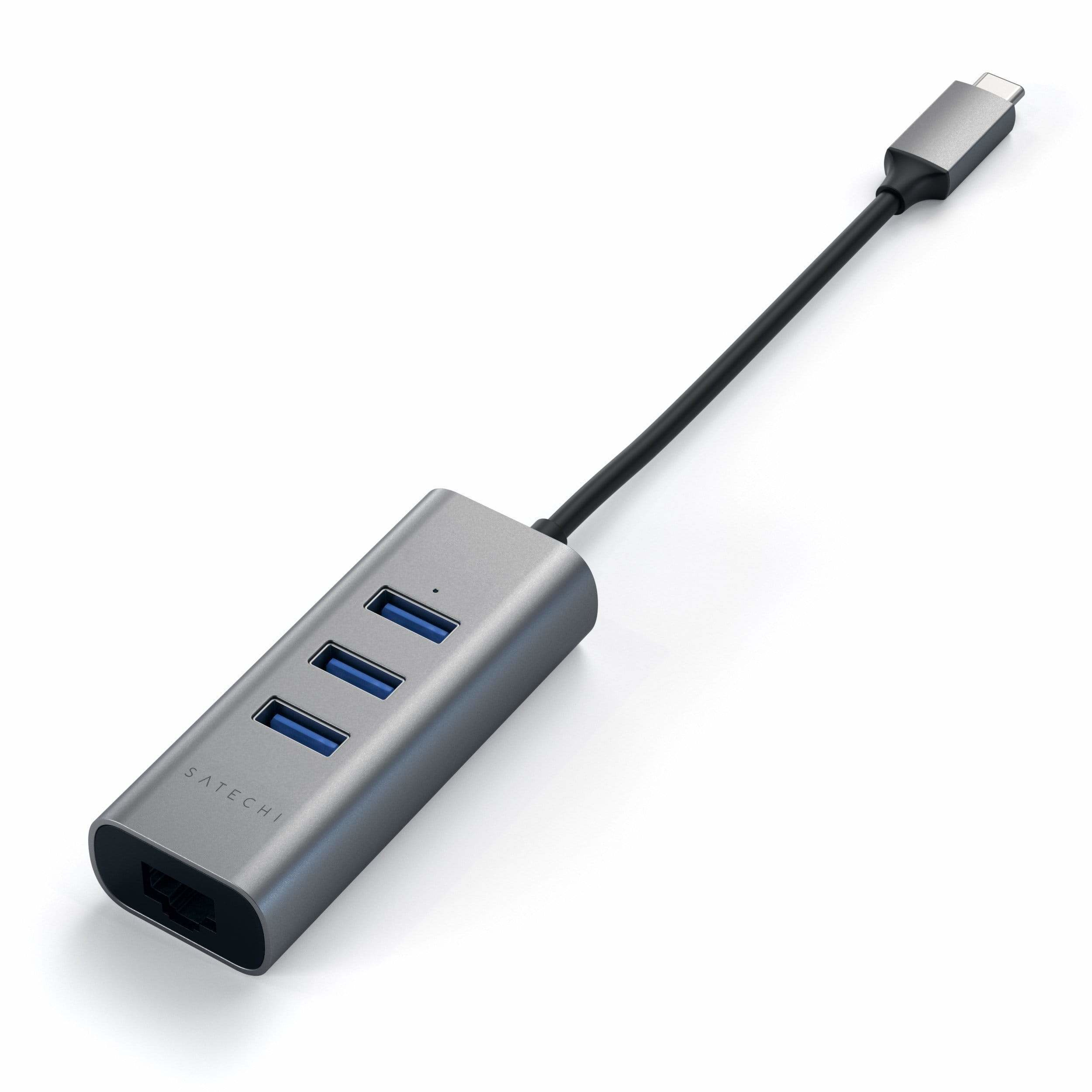 Satechi ST-TC2N1USB31AM - USB 3.2 Gen 1 (3.1 Gen 1) Type-C - Grau - USB - 95,2 mm, Ansicht 4