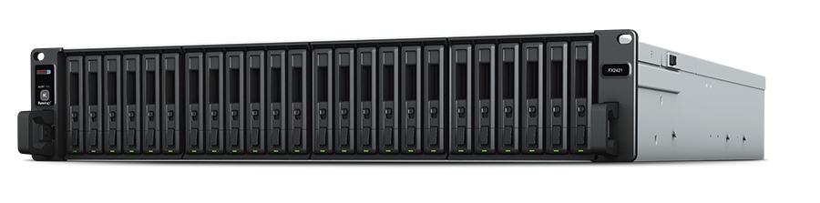 Synology FlashStation FX2421 Expansion Unit - Speichergehäuse - 24 Schächte (SATA-600 / SAS), Ansicht 2