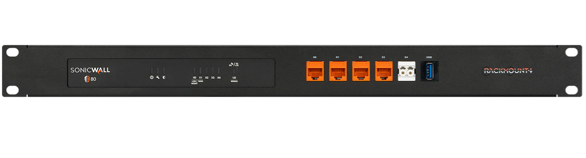 Rackmount.IT .IT Rackmount SonicWall TZ80, Ansicht 4