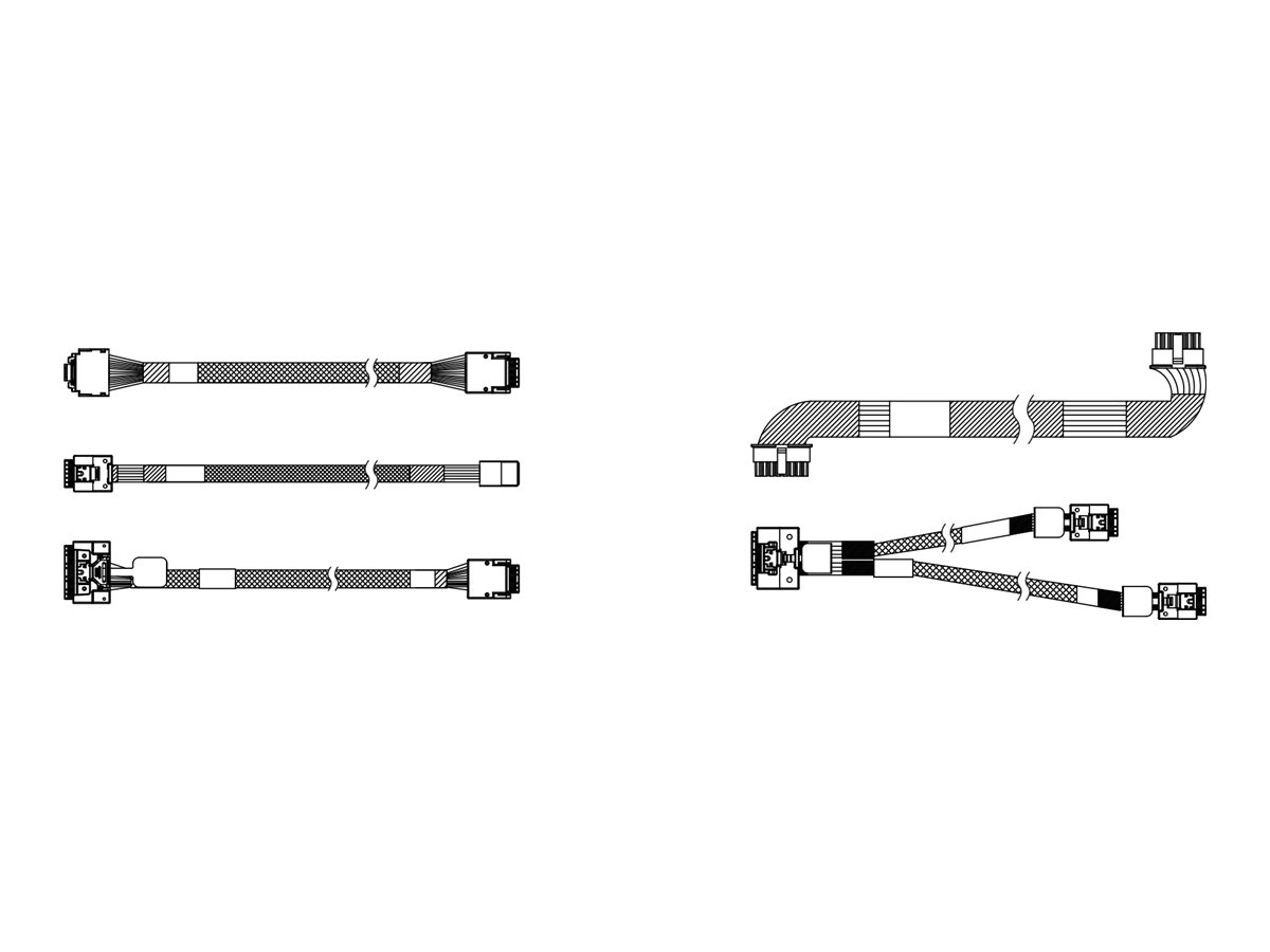 Lenovo Speicherkabelkit - für 4 x 3,5" AnyBay