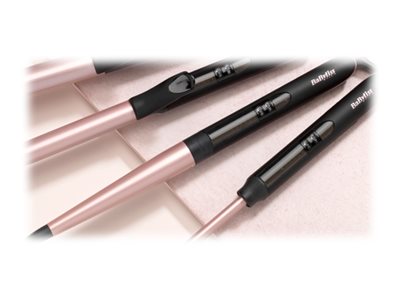 BaByliss Conical Wand - Lockenstab - Warm - 160 °C - 210 °C - 40 s - Schwarz - Pink, Ansicht 4