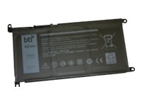 BTI - Laptop-Batterie (gleichwertig mit: Dell 1VX1H, Dell VM732, Dell YRDD6) - Lithium-Polymer - 3 Zellen - 3500 mAh - 40 Wh