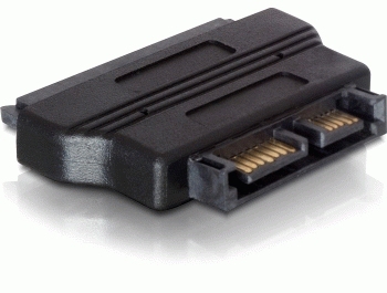 Delock SATA-Adapter - Slimline SATA (M) zu SATA Combo (W), Ansicht 2