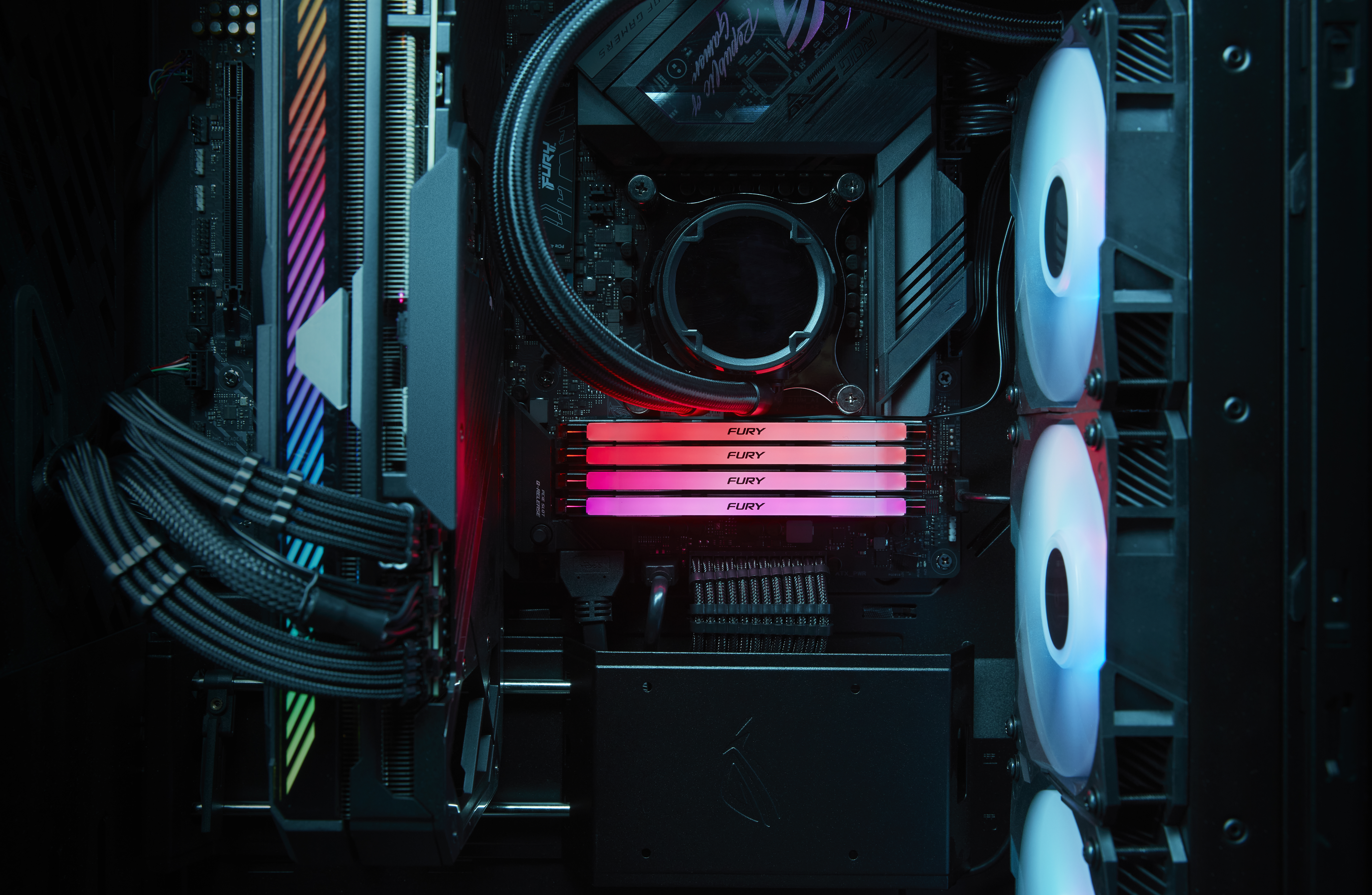 Kingston FURY Renegade RGB - DDR5 - Kit - 32 GB: 2 x 16 GB, Ansicht 4