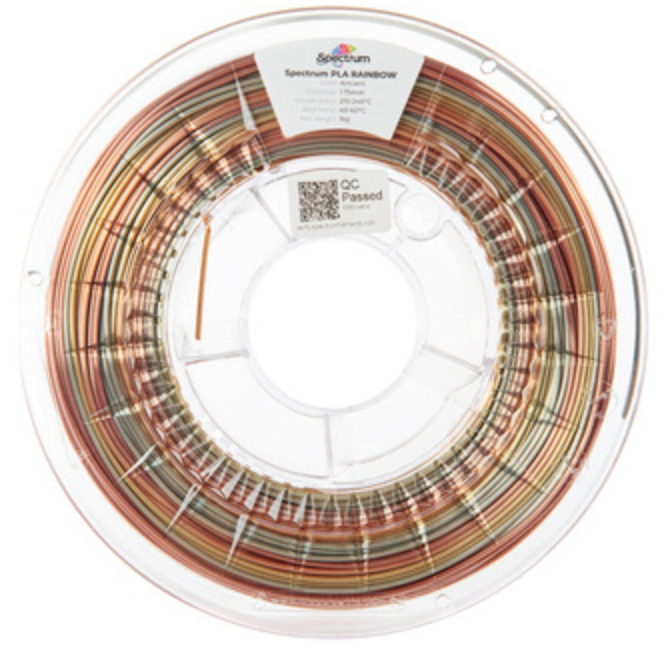 Spectrum Filaments Filament· PLA SILK Rainbow· ANCIENT· 1.75mm· 1kg, Ansicht 4