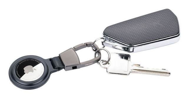 Troika Schlüsselanhänger AIRTAG HOLDER schwarz, Ansicht 4
