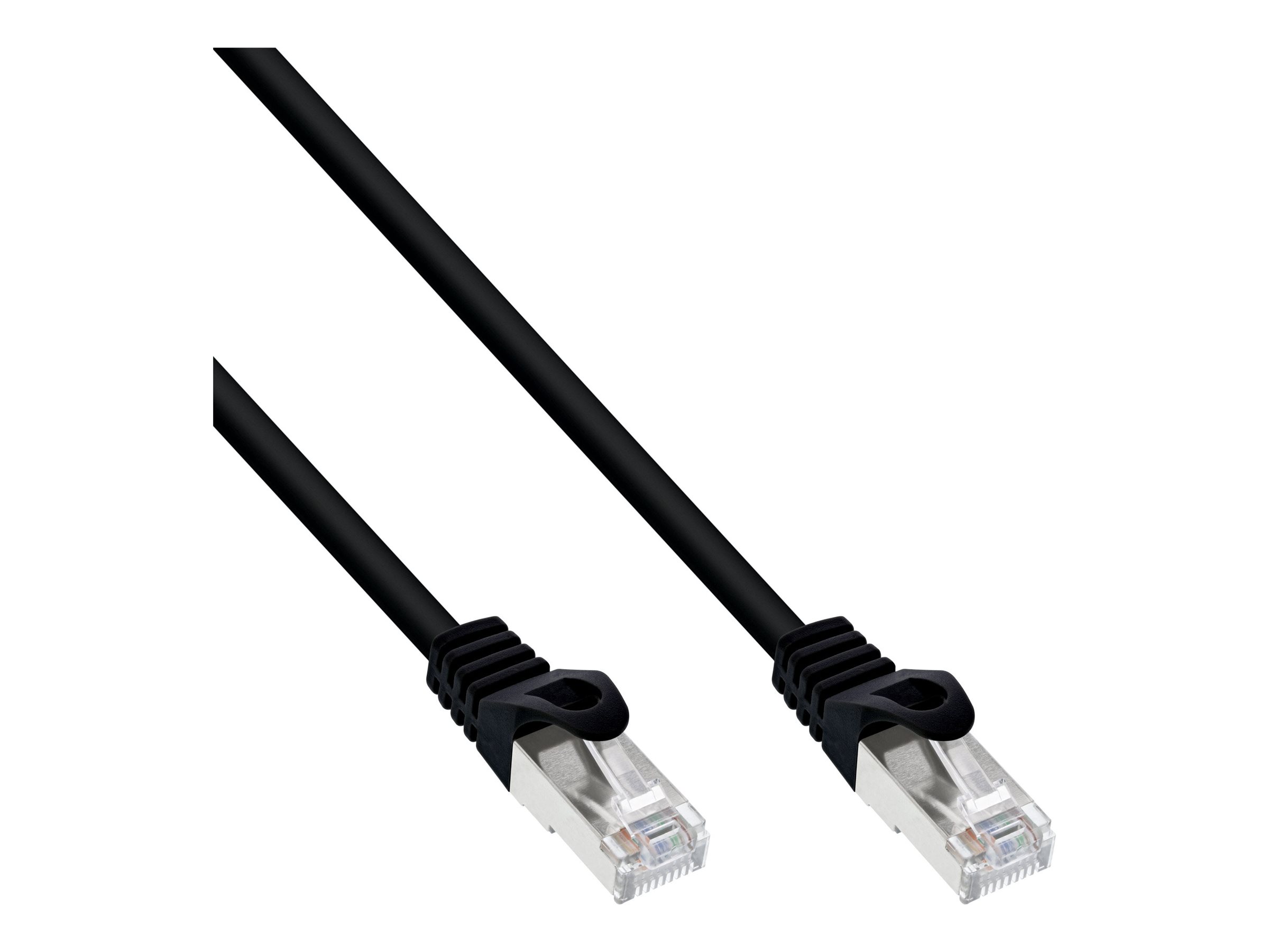 InLine Patchkabel - SFUTP - Cat.5e - schwarz - 30m
