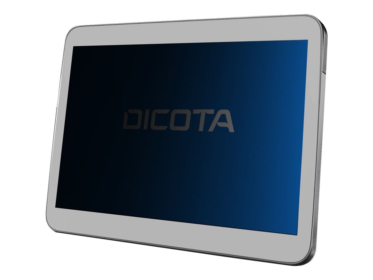 Dicota Secret - Bildschirmschutz für Tablet - mit Sichtschutzfilter - 2-Wege - entfernbar - Plug-in - 10.2 - Schwarz - für Apple 10.2-inch iPad (7. Generation 8. Generation 9. Generation)
