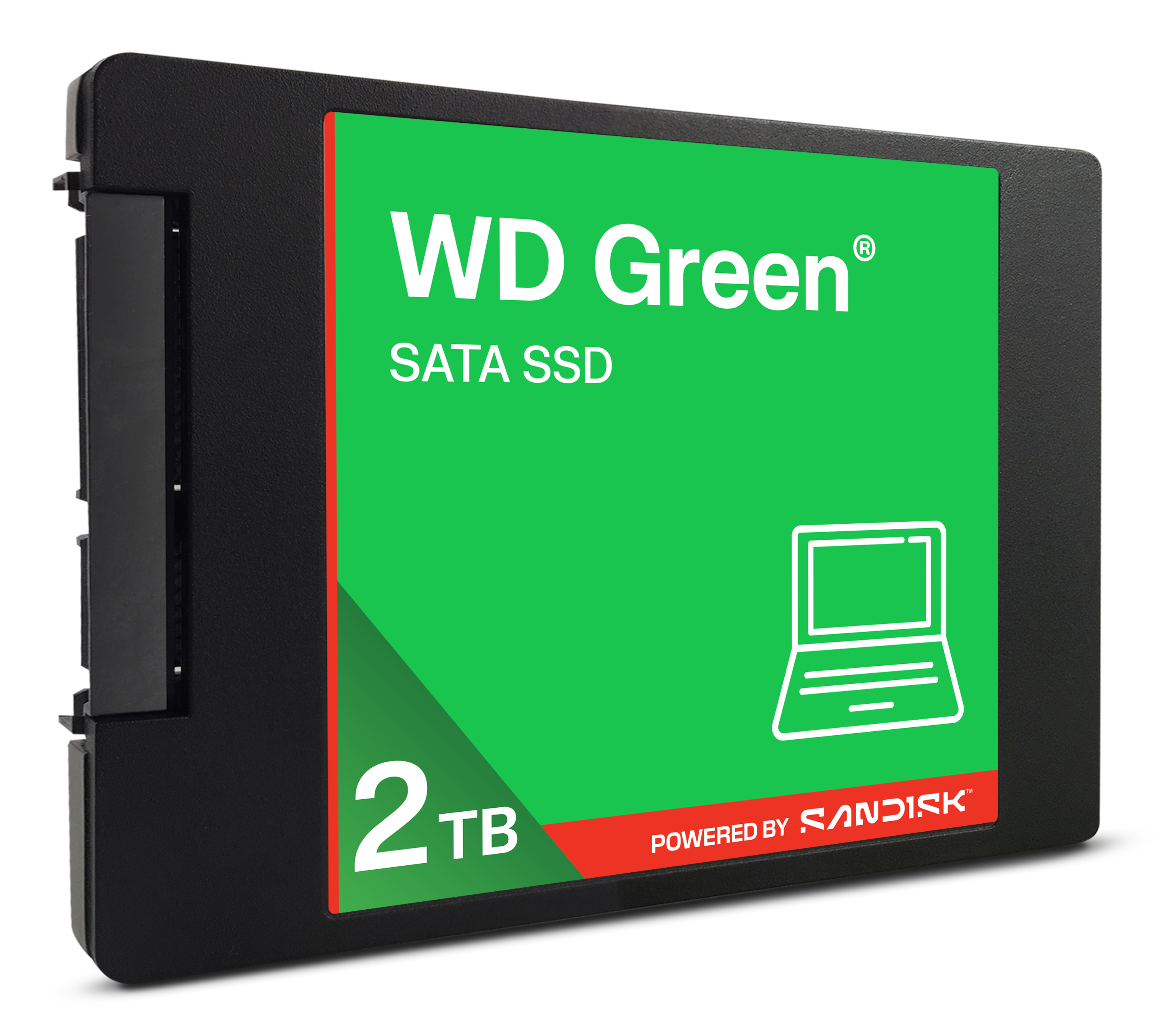 WD Green - SSD - 2 TB - cased - intern - 2.5 (6.4 cm), Ansicht 2