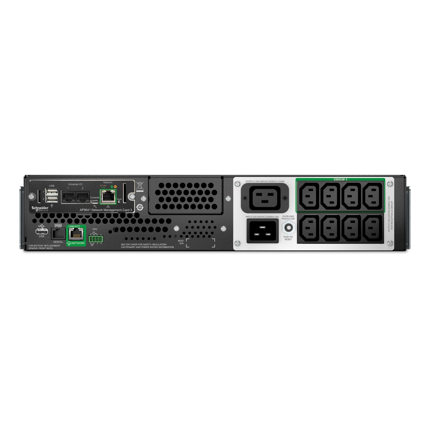 APC USV SMTL3000RMI2UCNC 3000 VA 2700 W, Ansicht 2