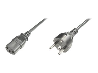 ASSMANN - Stromkabel - IEC 60320 C13 zu CEE 7/7 (M) - Wechselstrom 250 V - 1.8 m - geformt