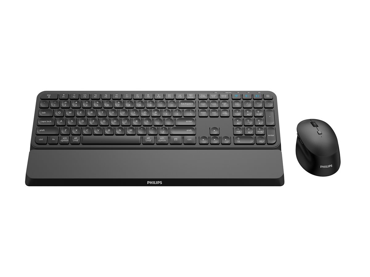 Philips 6000 series SPT6607B - Tastatur-und-Maus-Set - TL: Deutsch, QWERTZ, Ansicht 4