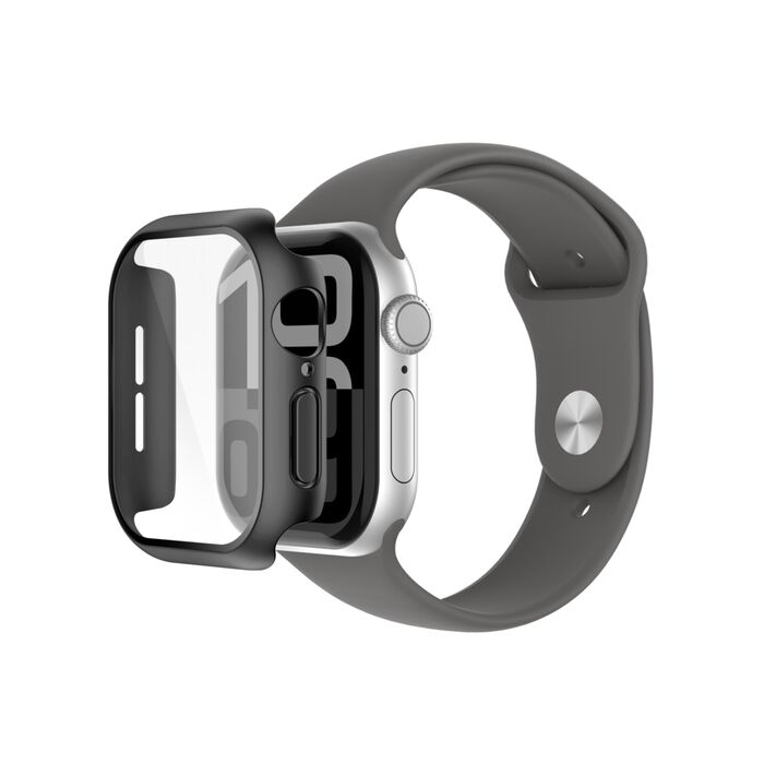 Belkin SCREENFORCE TemperedCurve - Stoßstange für Smartwatch - 2-in-1, 42 mm - gehärtetes Glas (9H), Ansicht 2