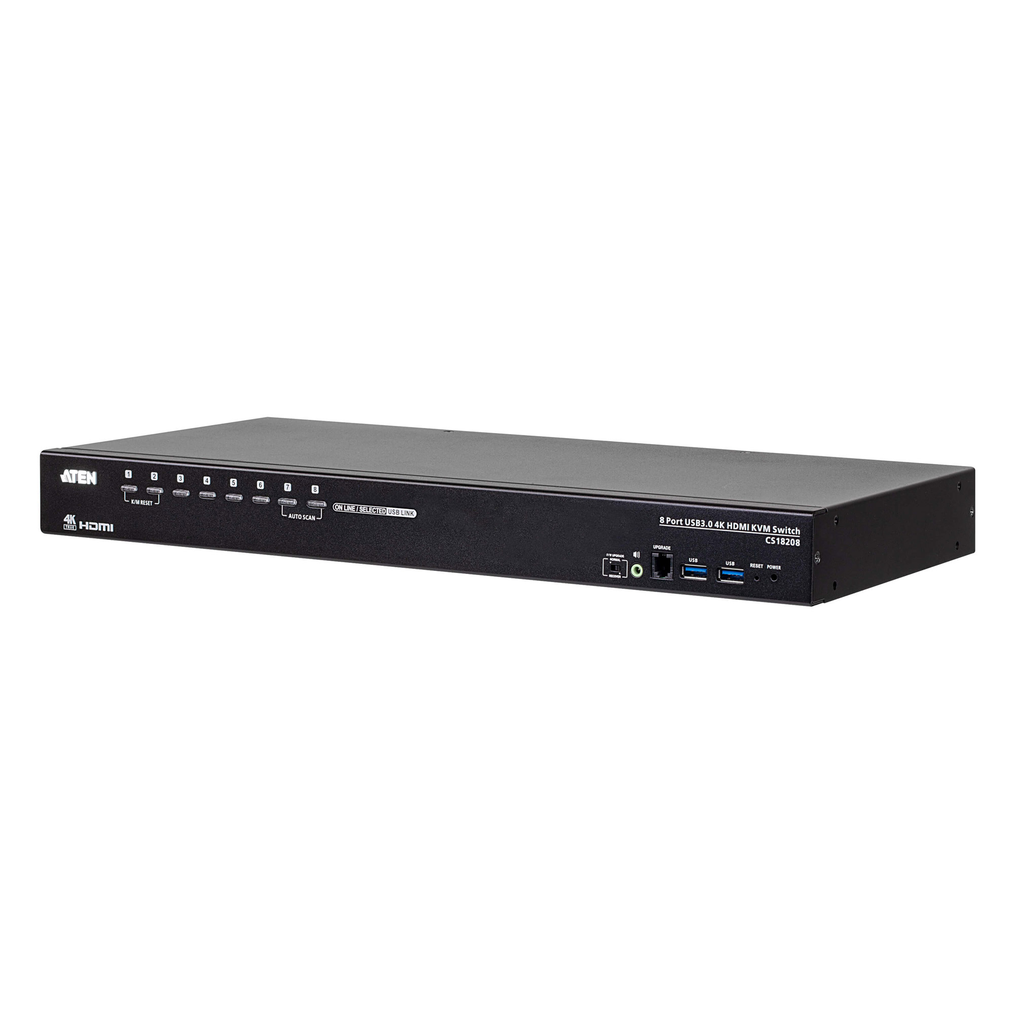 ATEN CS18208 - 4096 x 2160 Pixel - 4K Ultra HD - 9,77 W - Schwarz